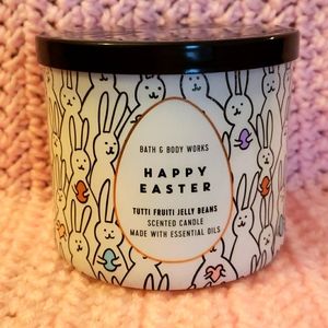 Bath & Bodyworks 3-wick 🐰Tutti Frutti Jellybean 🐰 Candle